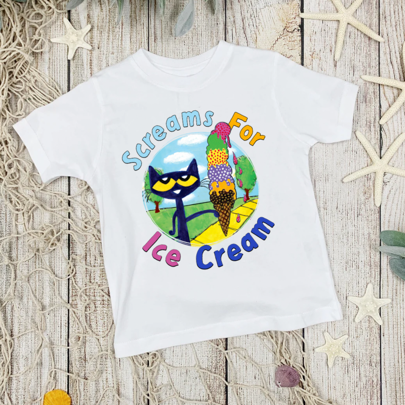 Pete Ice Cream Tee (Child)