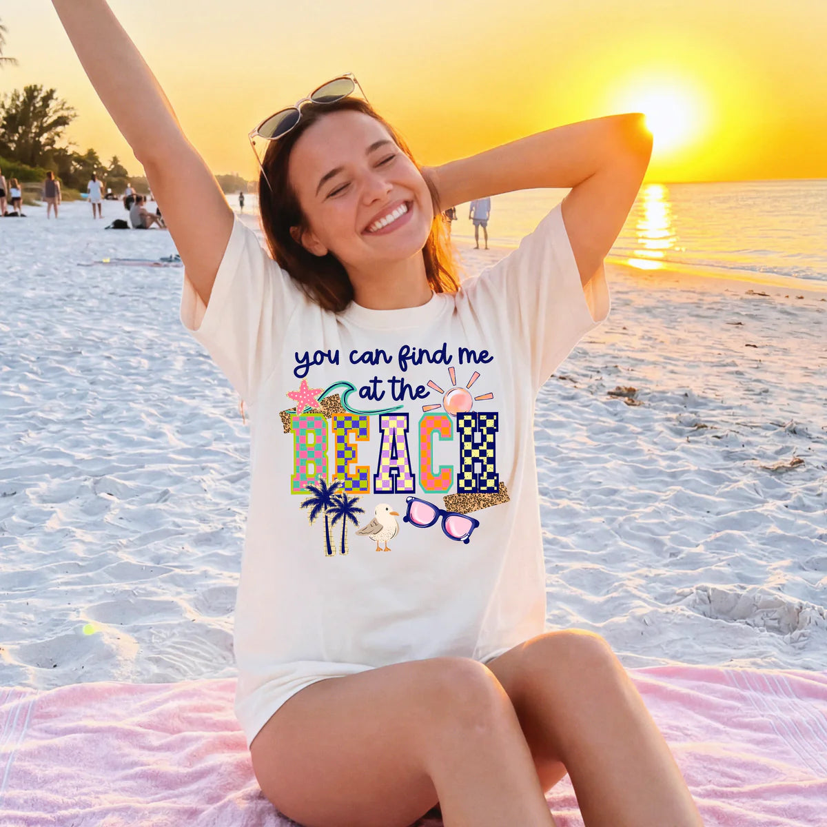 Find Me At The Beach Tee