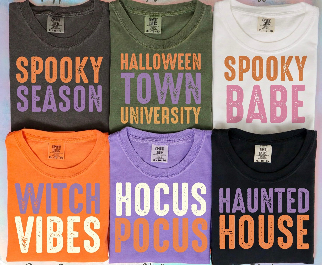Halloween Word Tees
