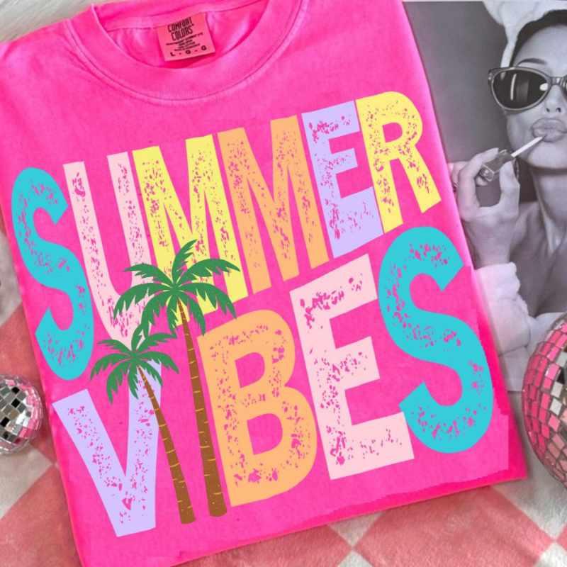 Bold Summer Vibes Tee