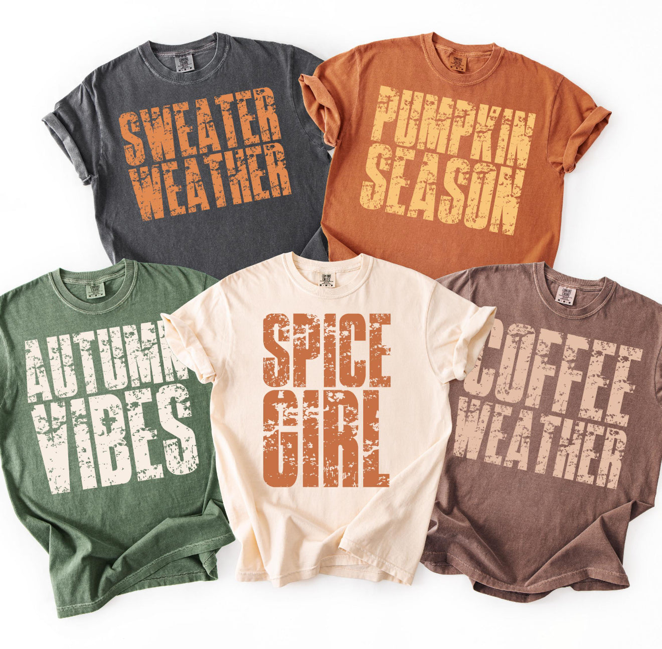 Fall Words Tee