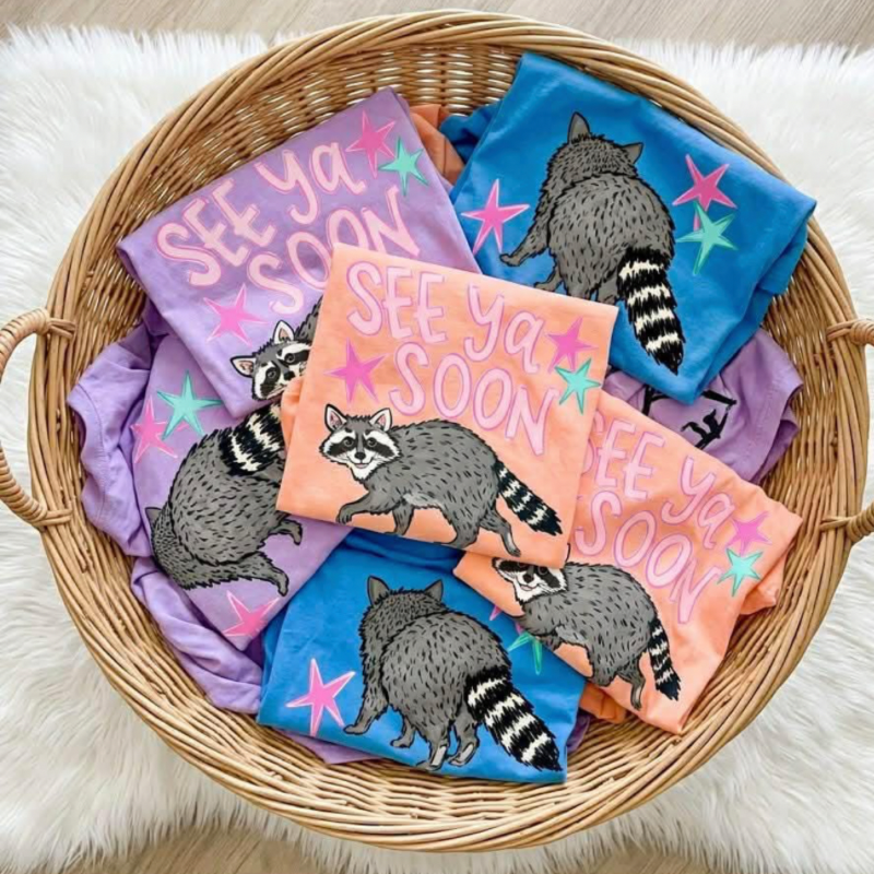 See Ya Soon Racoon Tee