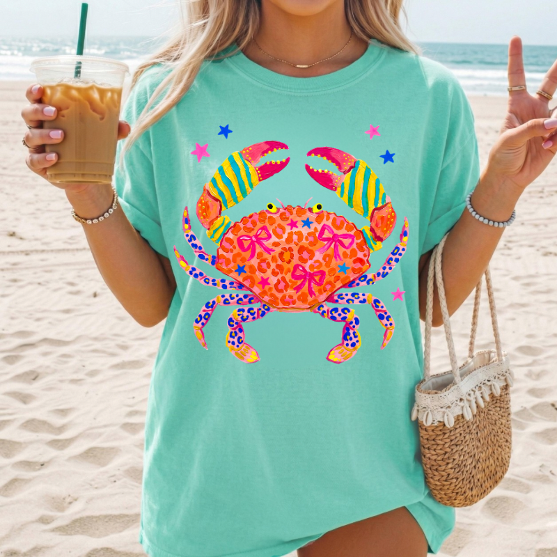 Colorful Crab Tee