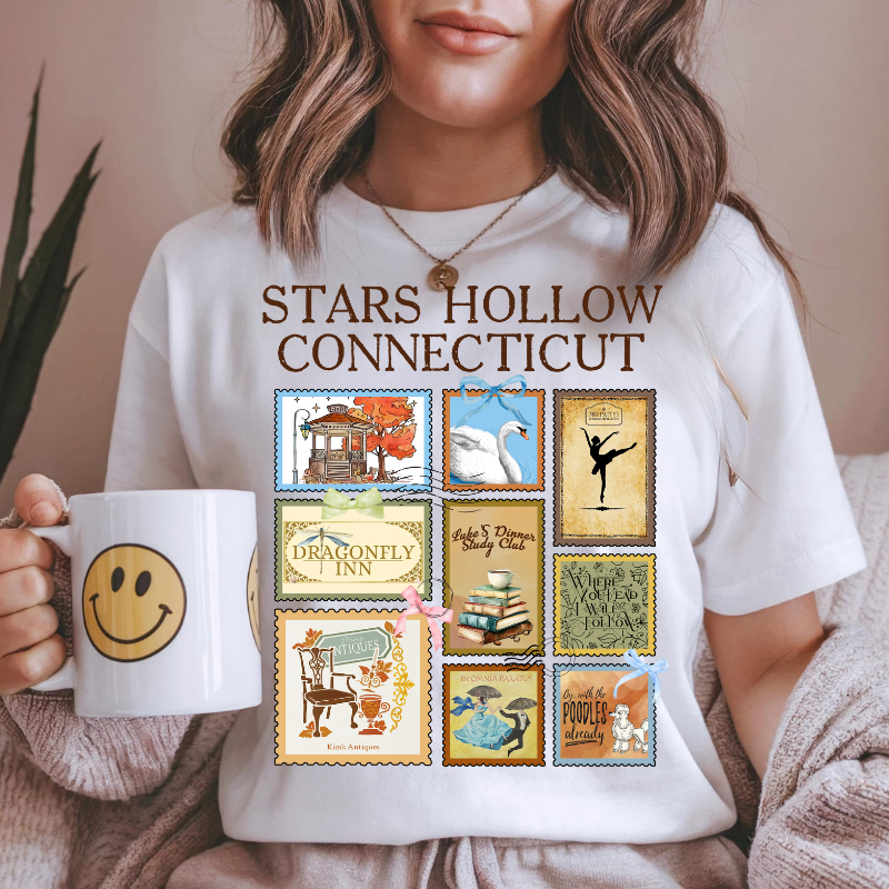 Stars Hollow Postcard Tee