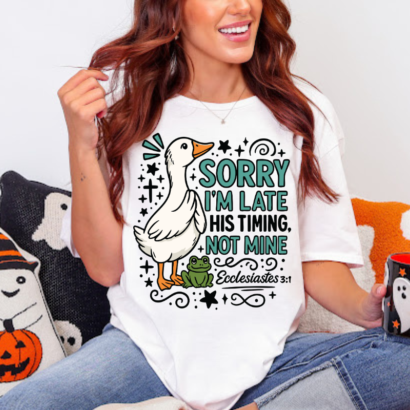 His Timing Tee