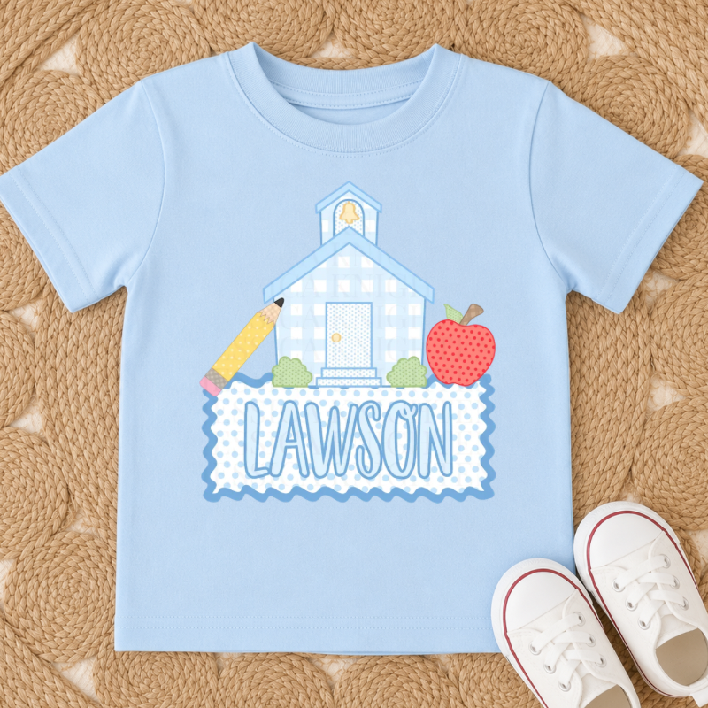 Schoolhouse Name Tee