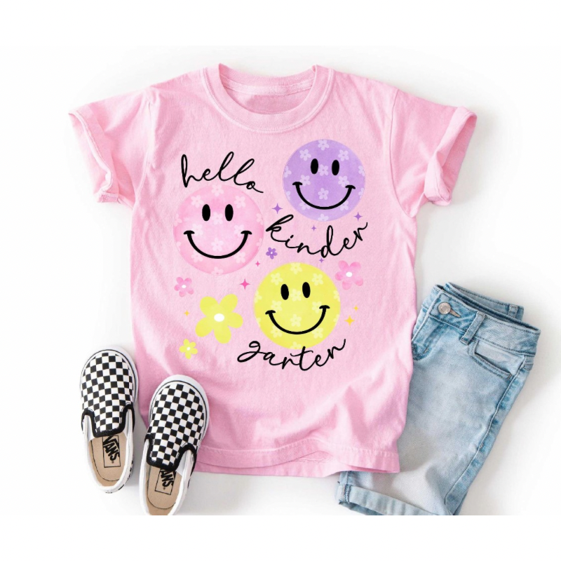 Hello Smiley Grades Tee