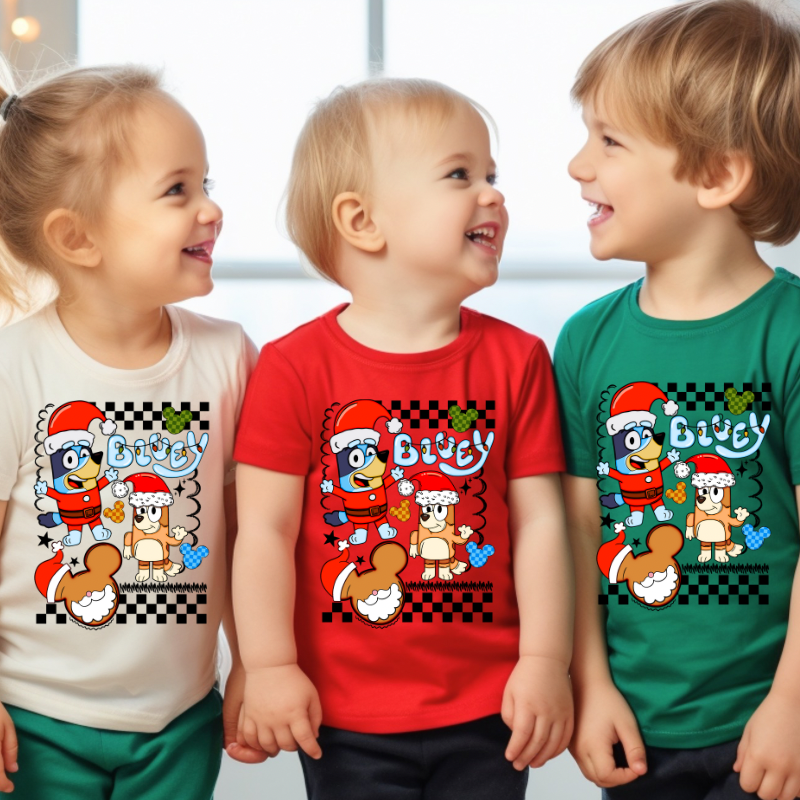 Heeler Christmas Tee (Kids)