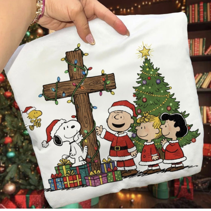 Peanuts Christmas Top
