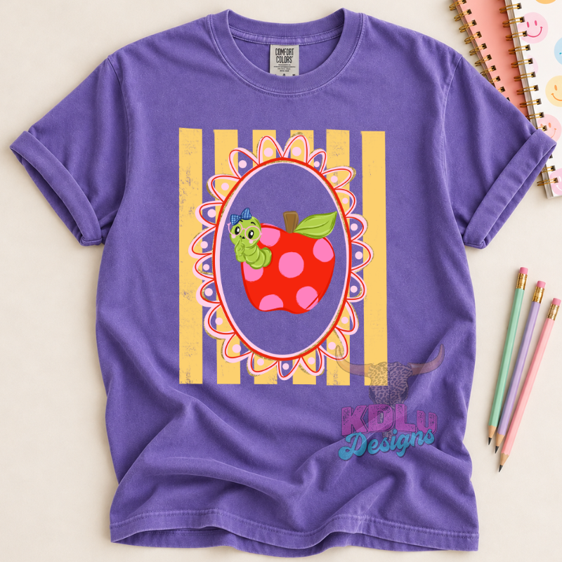 Preppy School Worm Tee
