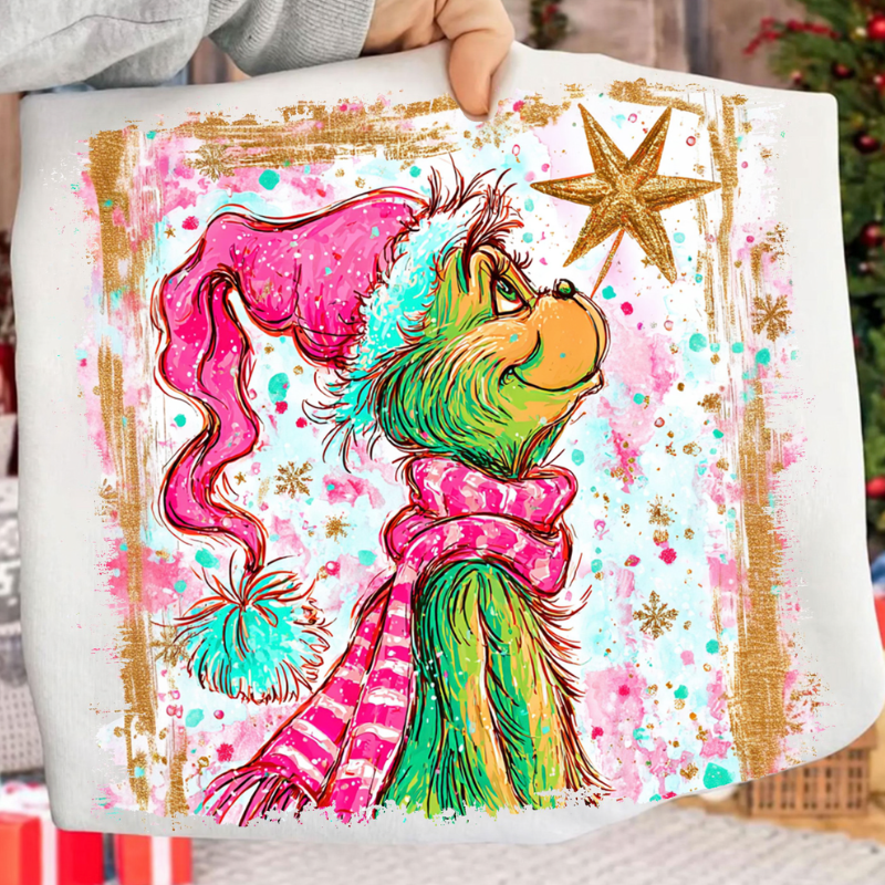 Starry Green Guy Top