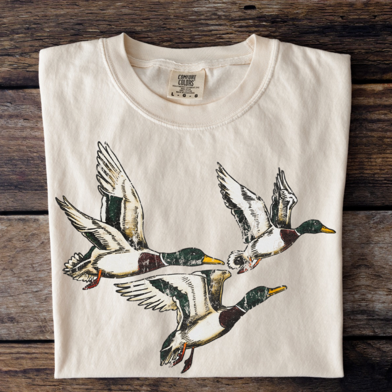 Vintage Duck Trio Tee