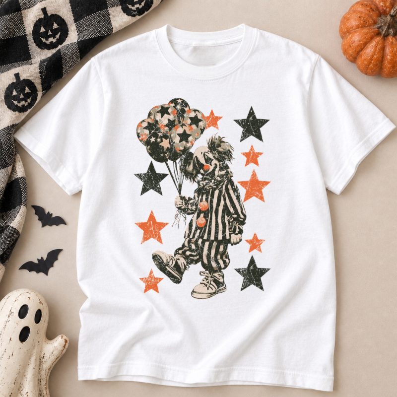 Distressed Clown Top