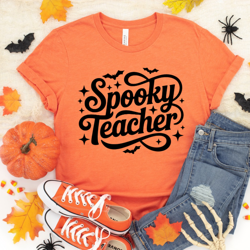 Spooky Teacher Tee