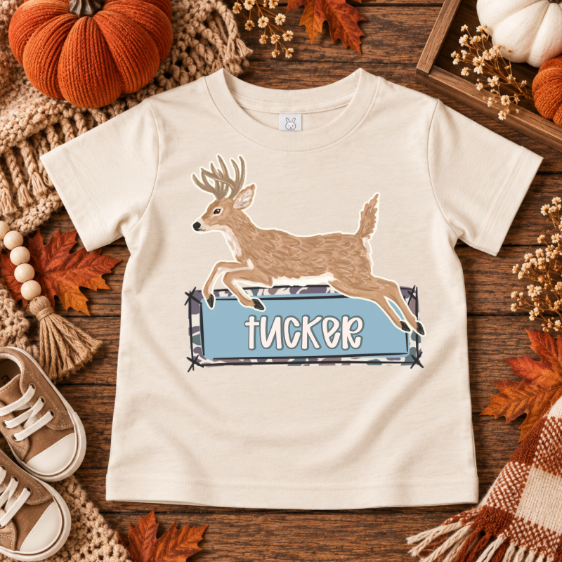 Oh Deer Name Tee