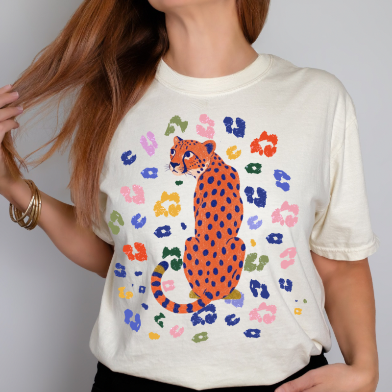 Funky Cheetah Tee
