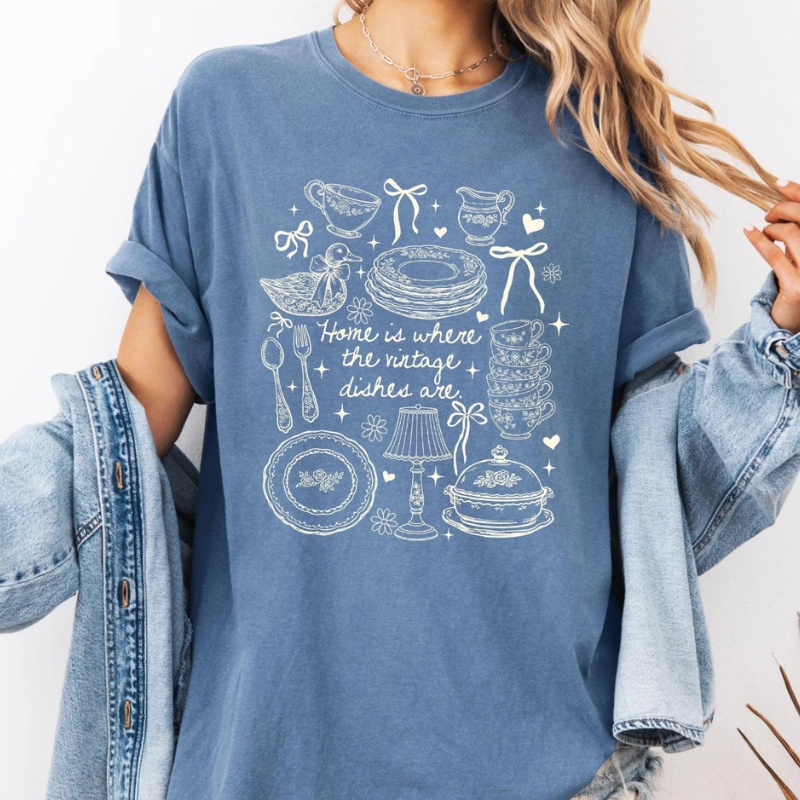 Vintage Dishes Tee