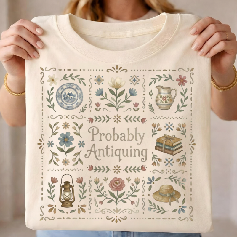Probably Antiquing Tee