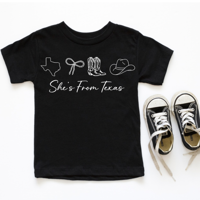 She’s From Texas (Toddler) Tee