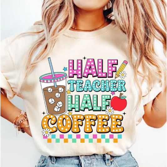 Half Coffee Tee