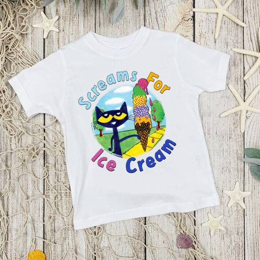 Pete Ice Cream Tee (Child)