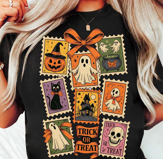 Halloween Postcard Top