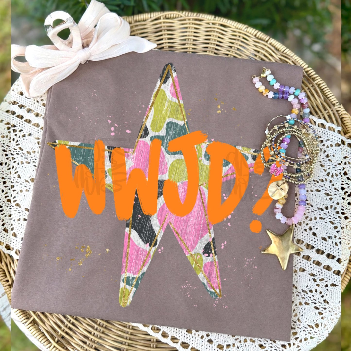 WWJD Star Top
