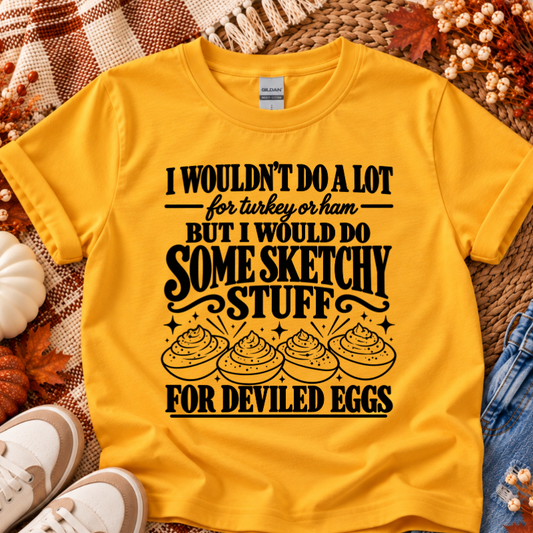 Sketchy Eggs Tee