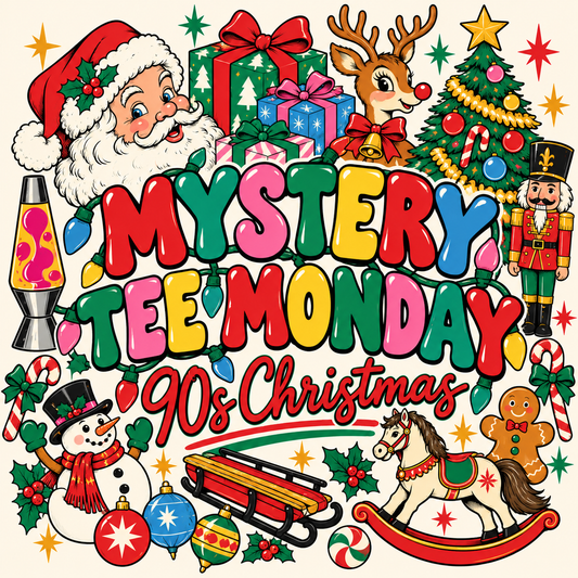 90s Christmas Mystery Tees