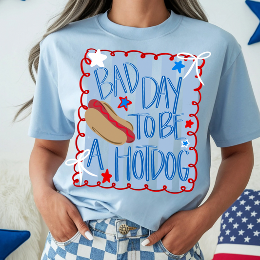 Bad Day For Hotdogs Tee