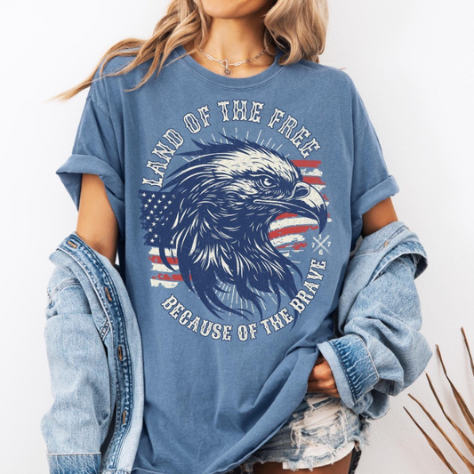 Because of the Brave Eagle tee