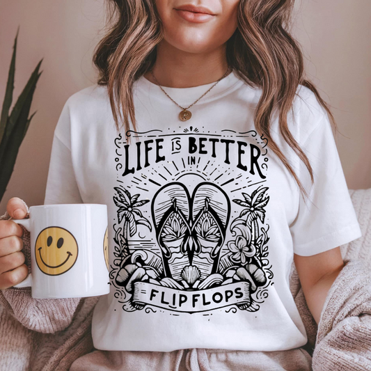 Better in Flip Flops Tee