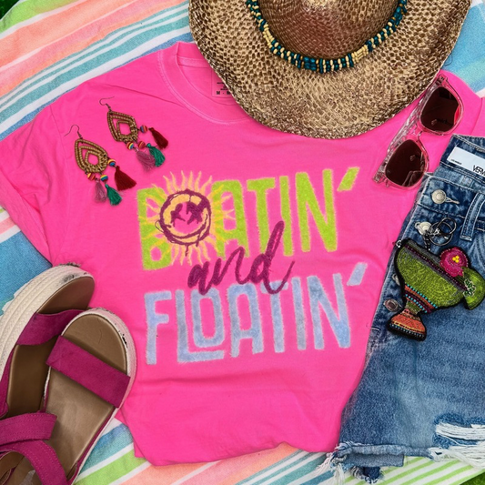 Boatin and Floatin Fluffy Tee