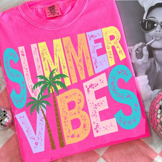 Bold Summer Vibes Tee