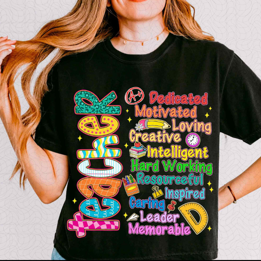 Teacher List Tee