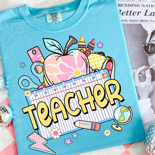 Notebook Teacher Tee