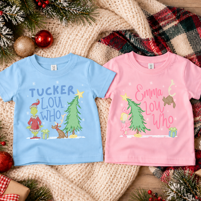 Custom Lou Who Tees