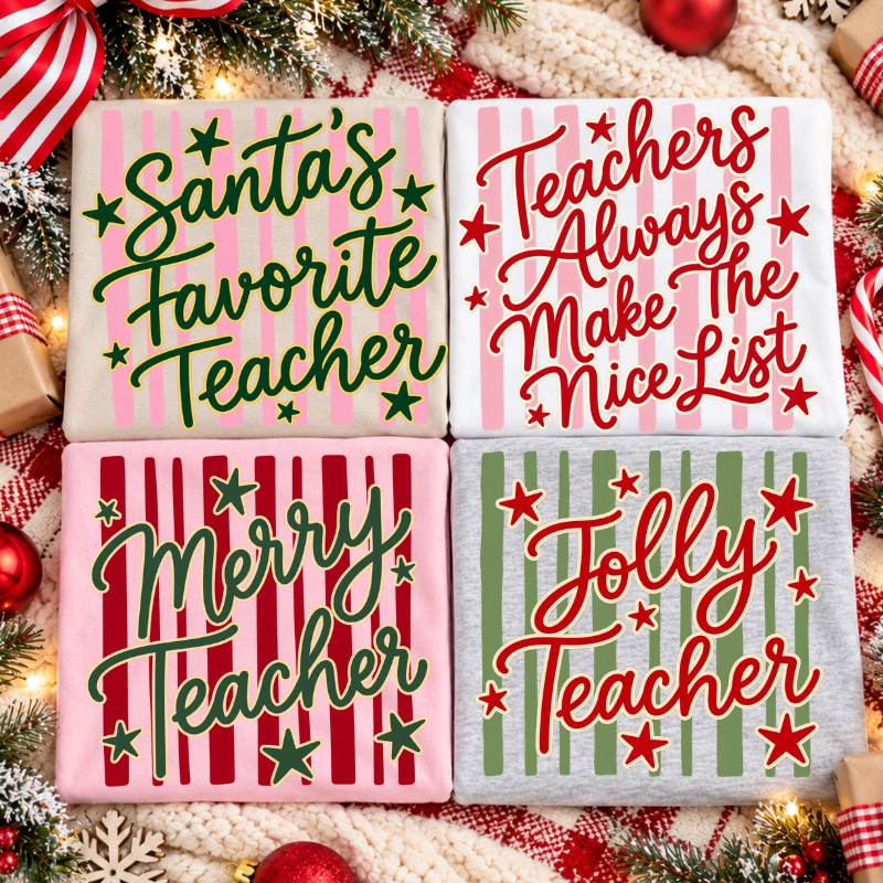 Christmas Teacher Tees