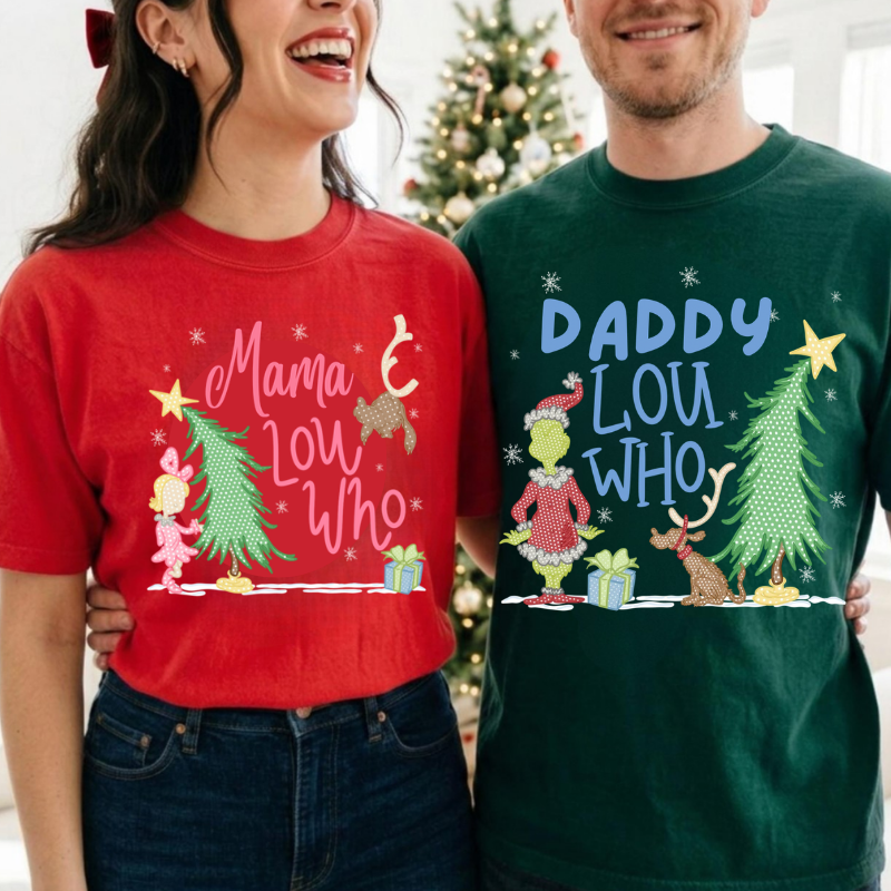 Custom Lou Who Tees