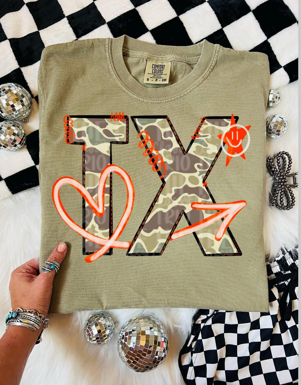 Camo States Tee