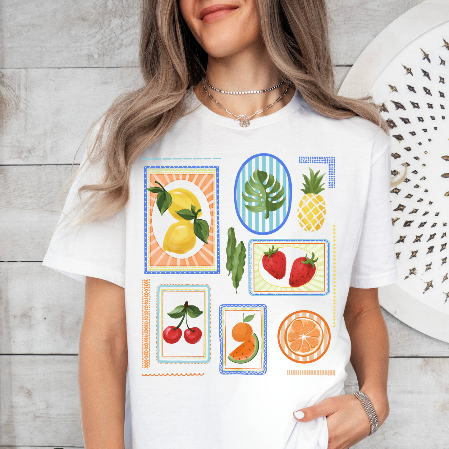 Fruity Stamps Tee