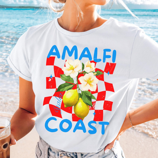 Amalfi Checkered Tee