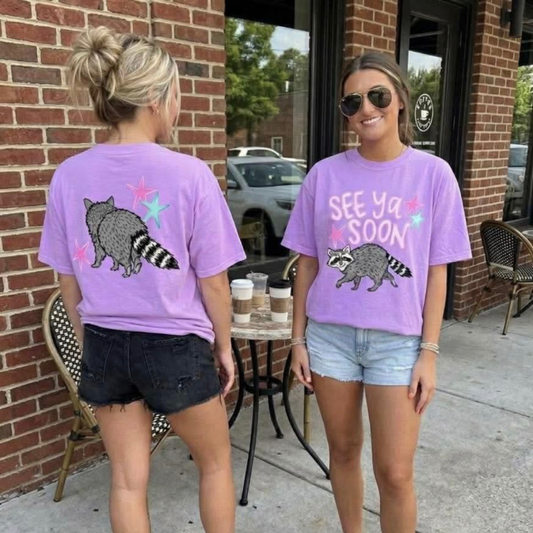 See Ya Soon Racoon Tee