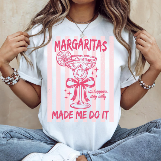 Margs Made Me Do It Tee