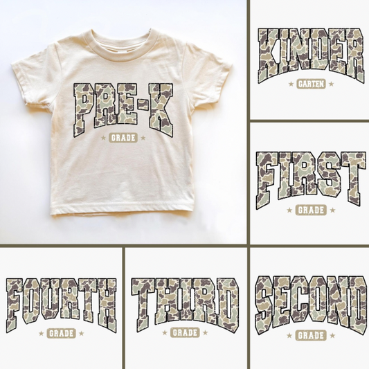 Camo Grades Tee