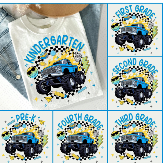 Blue Truck Grades Tee