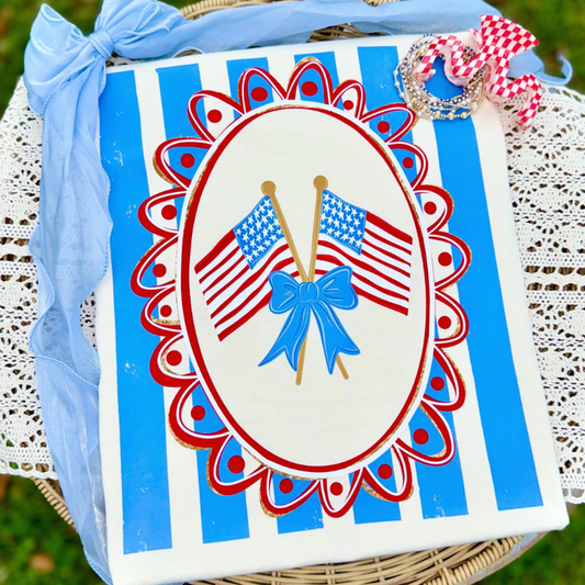 Preppy Flag Tee