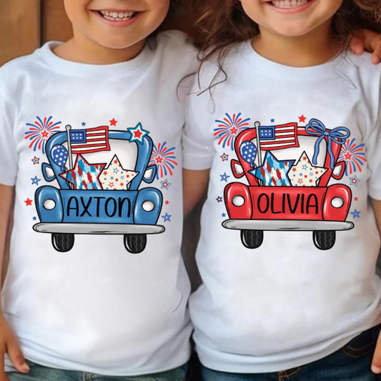 American Truck Custom Name Tees