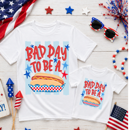 Bad Day for Hot Dogs Tee