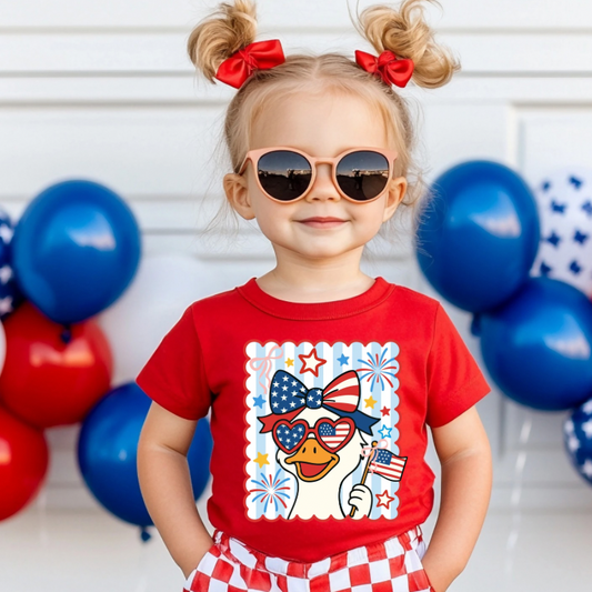 Patriotic Goosey (Kids) Tee